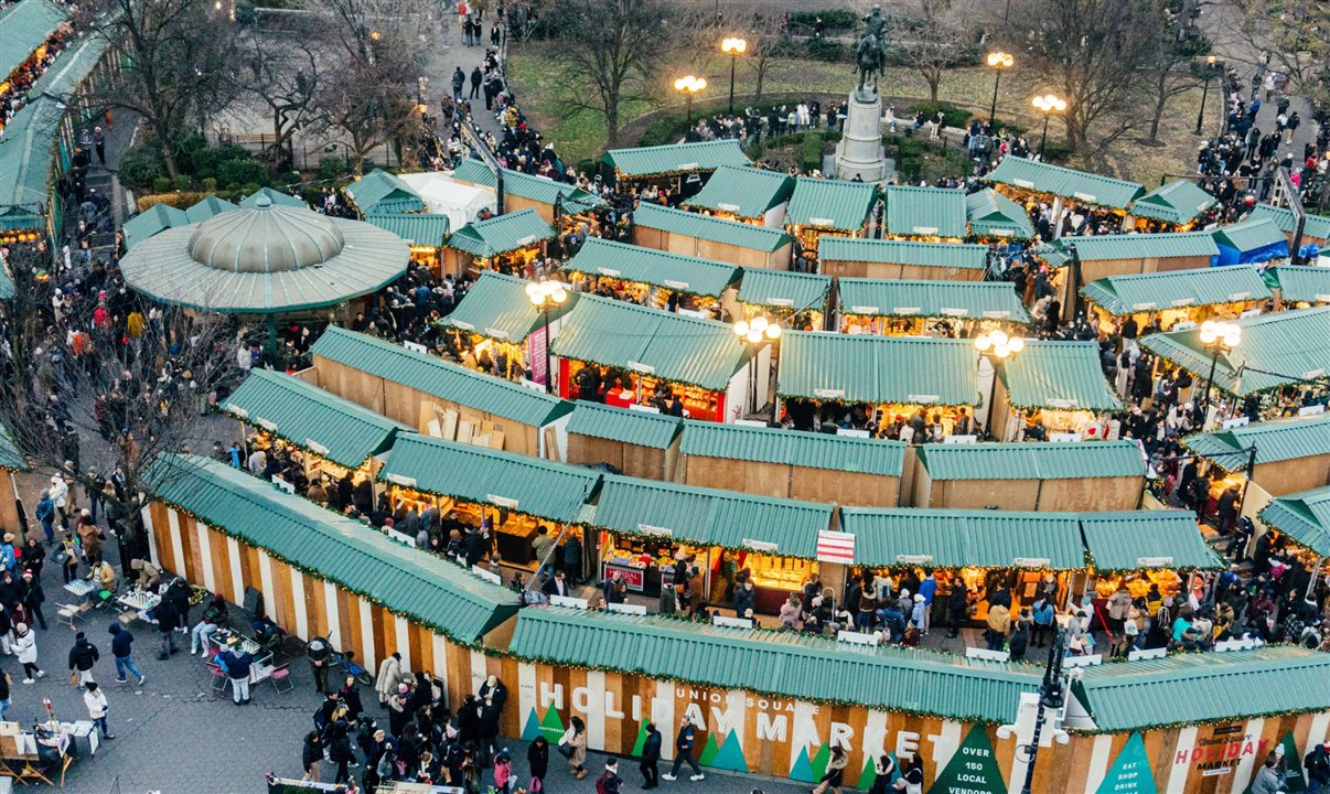 Union Square, um dos mercados para garimpar presentes de Natal mais diferentes e autênticos