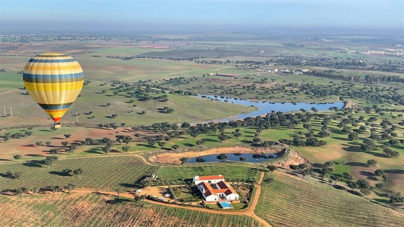 Balão no Alentejo