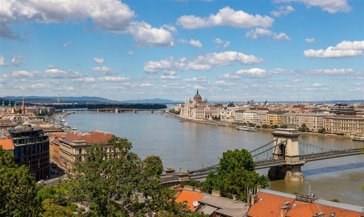 Rio Danúbio em Budapeste
