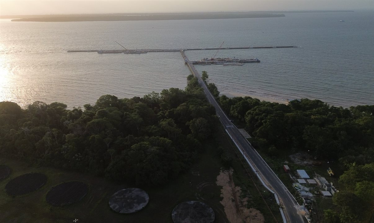 A inauguração do Porto de Outeiro está programada para o dia 24 deste mês