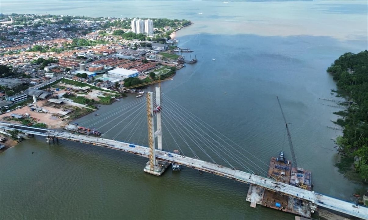 Nova ponte foi projetada para oferecer acesso rápido entre o terminal e os locais oficiais da conferência da COP30