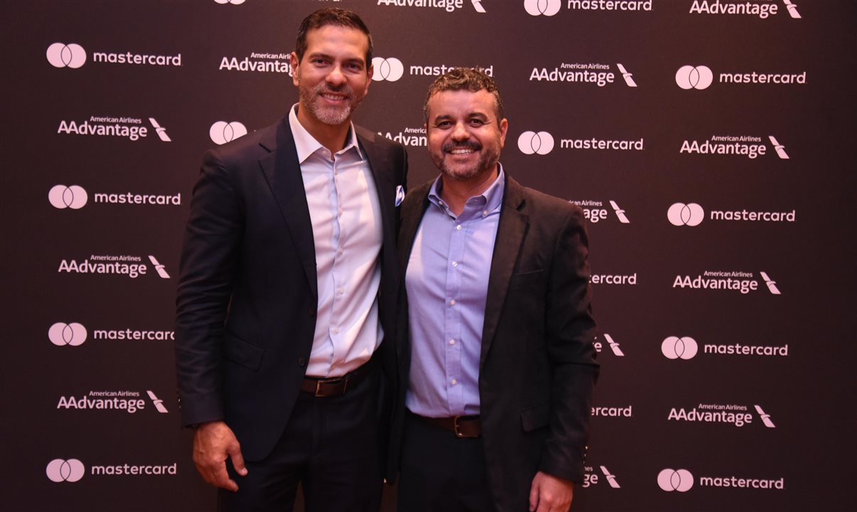 Alexandre Cavancalti, diretor comercial da American Airlines para a Flórida, América Latina e Caribe, e Leandro Lustosa, novo gerente de Vendas para o Brasil da American Airlines