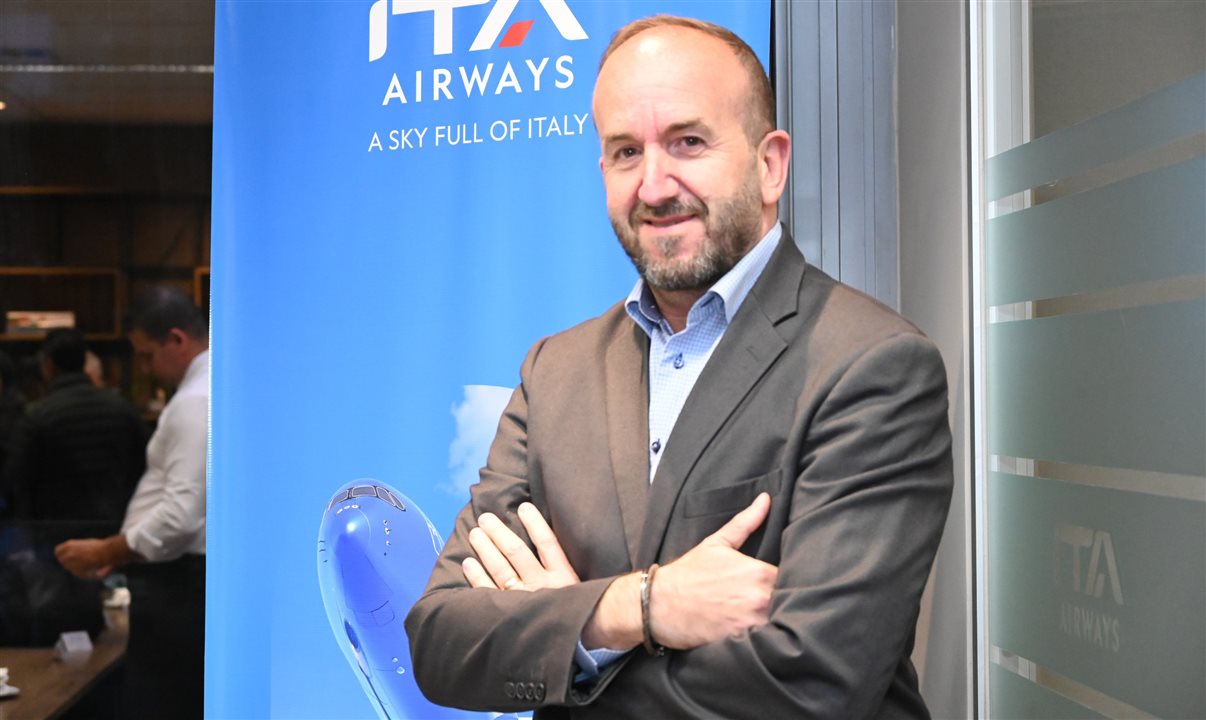 Andrea Taddei, country manager da ITA Airways na América Latina
