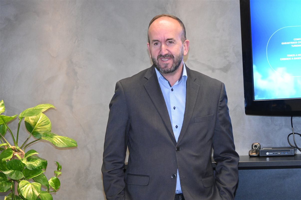 Andrea Taddei, da ITA Airways, e José Guilherme Alcorta, da PANROTAS