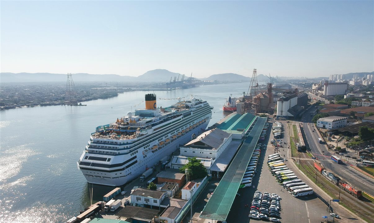 Ao longo da temporada, serão realizadas mais de 600 escalas em 16 destinos, com embarques e desembarques em Santos, Rio de Janeiro, Salvador, Maceió, Itajaí e Balneário Camboriú