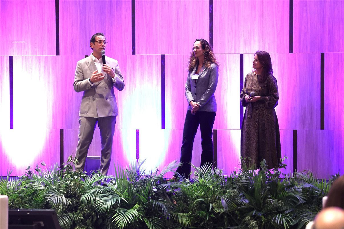 Time Accor na abertura do On Tour: Netto Moreira, Sophie Barbara e Patricia Costa