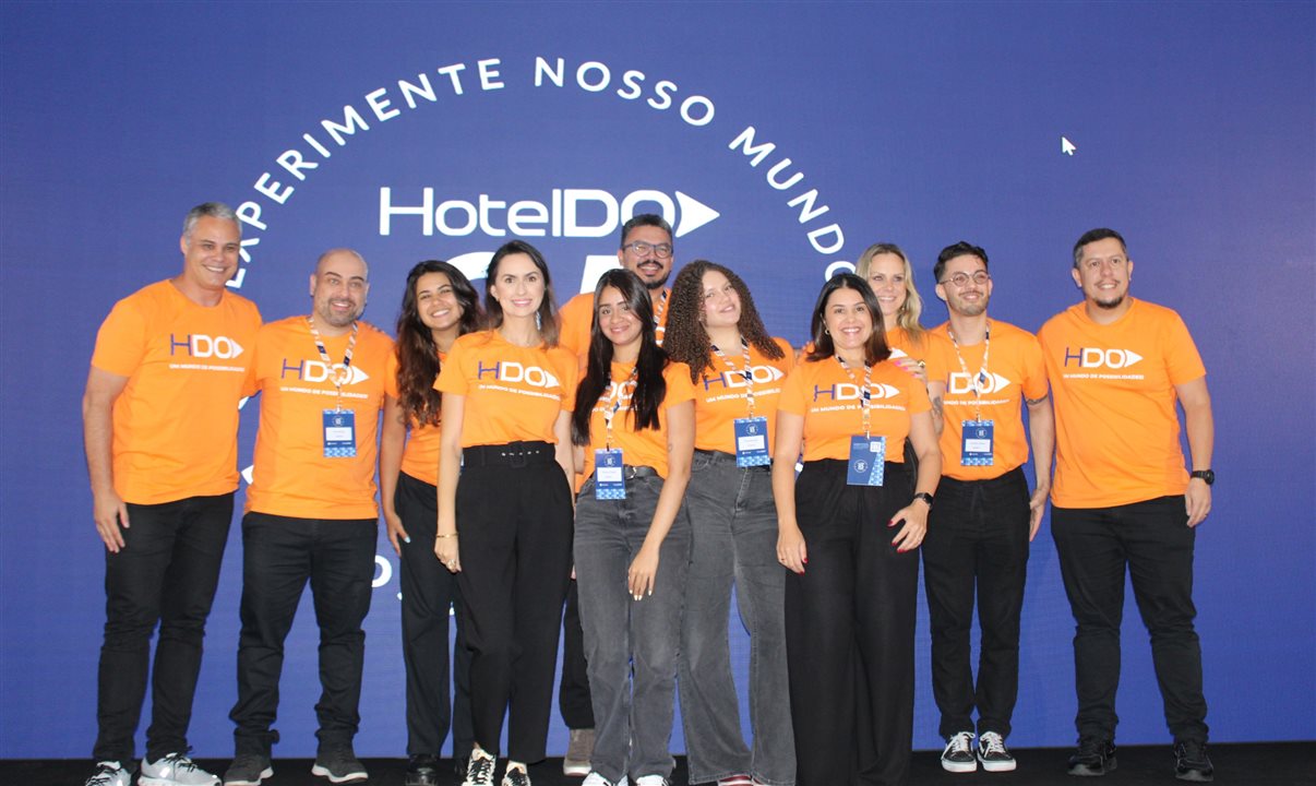 Equipe da HotelDO no Campus realizado em Belo Horizonte