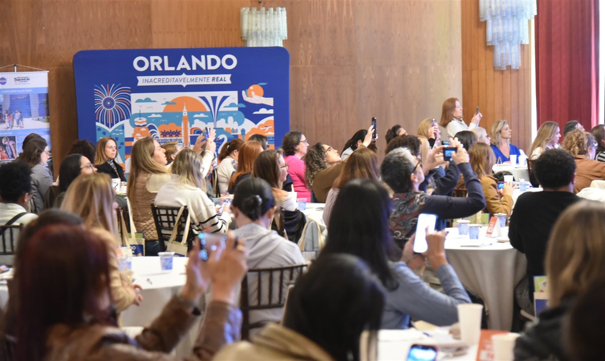 Agentes de viagens participaram de treinamentos e dinâmicas interativas durante o Orlando Day by RCA 2025
