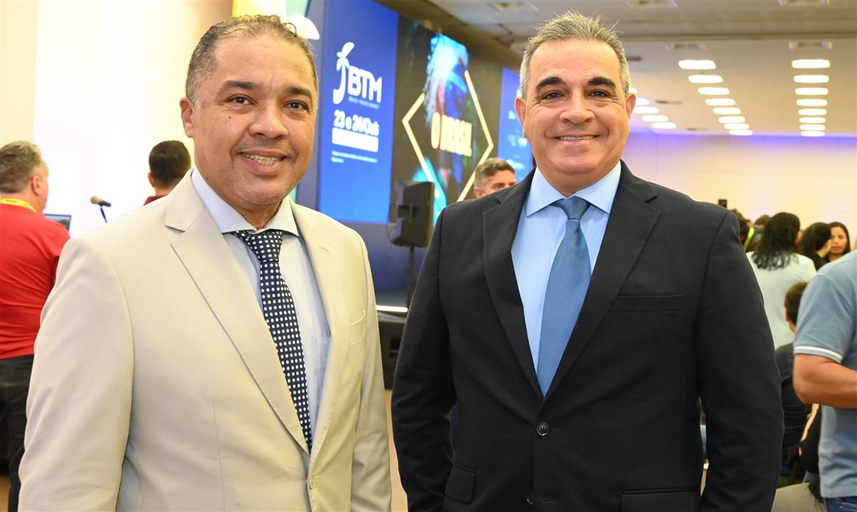Claudio Junior e Breno Mesquita, da BBC Eventos
