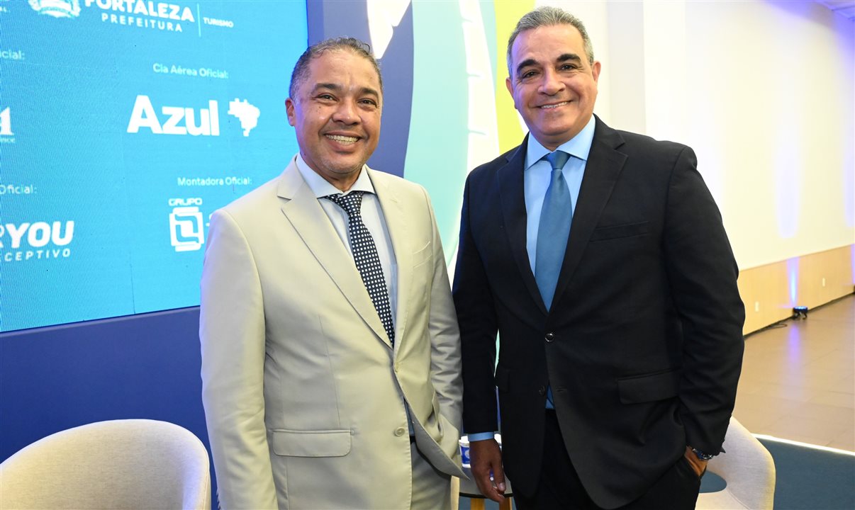 Claudio Junior e Breno Mesquita, da BBC Eventos