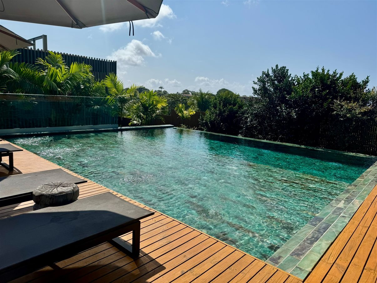Mais uma da piscina da pousada