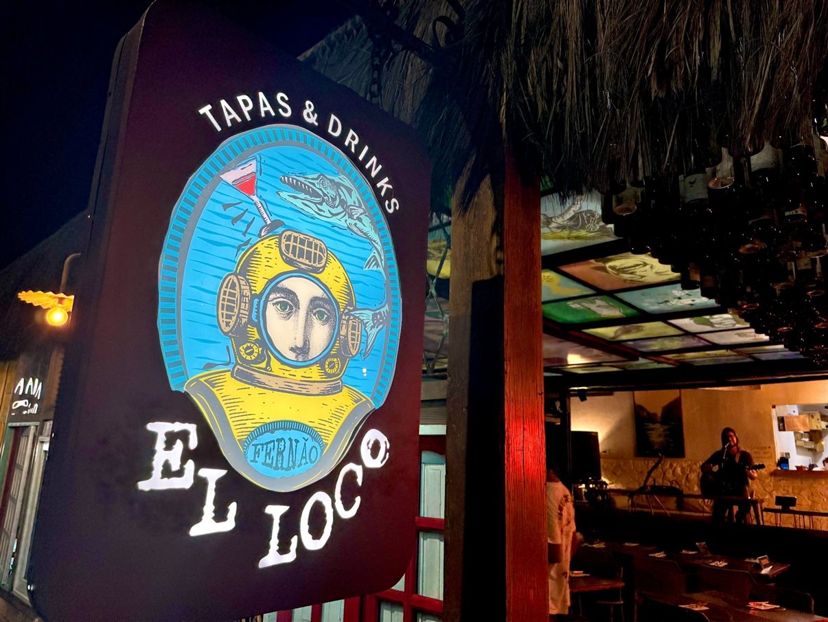 Restaurante El Loco em Fernando de Noronha
