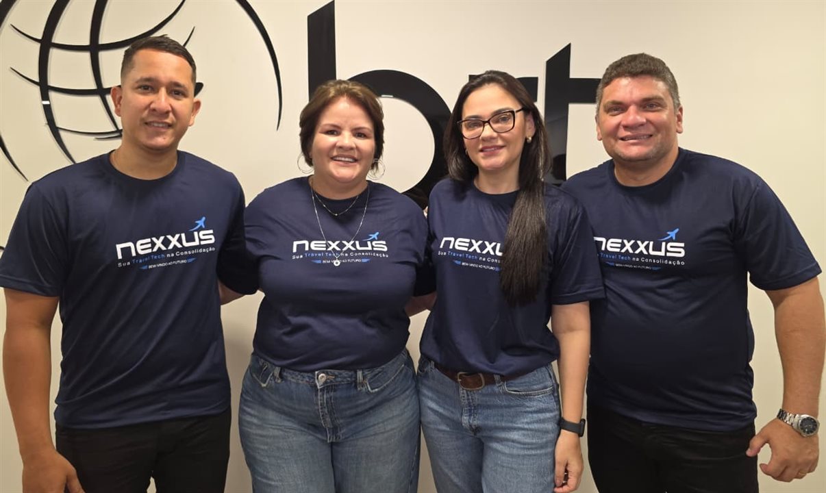Entre os executivos presentes estavam Wender Soares e Marcos Ferreira, responsáveis pelo comercial, além de Lorena Lemos, gestora comercial, e Rebecka Gomes, gestora operacional