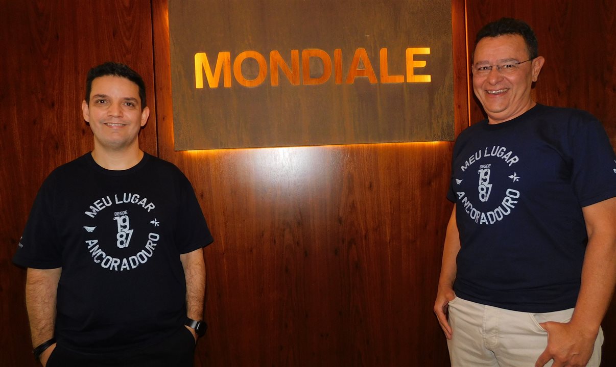 Rafael Tobias e Edson Ruy, diretores da Mondiale