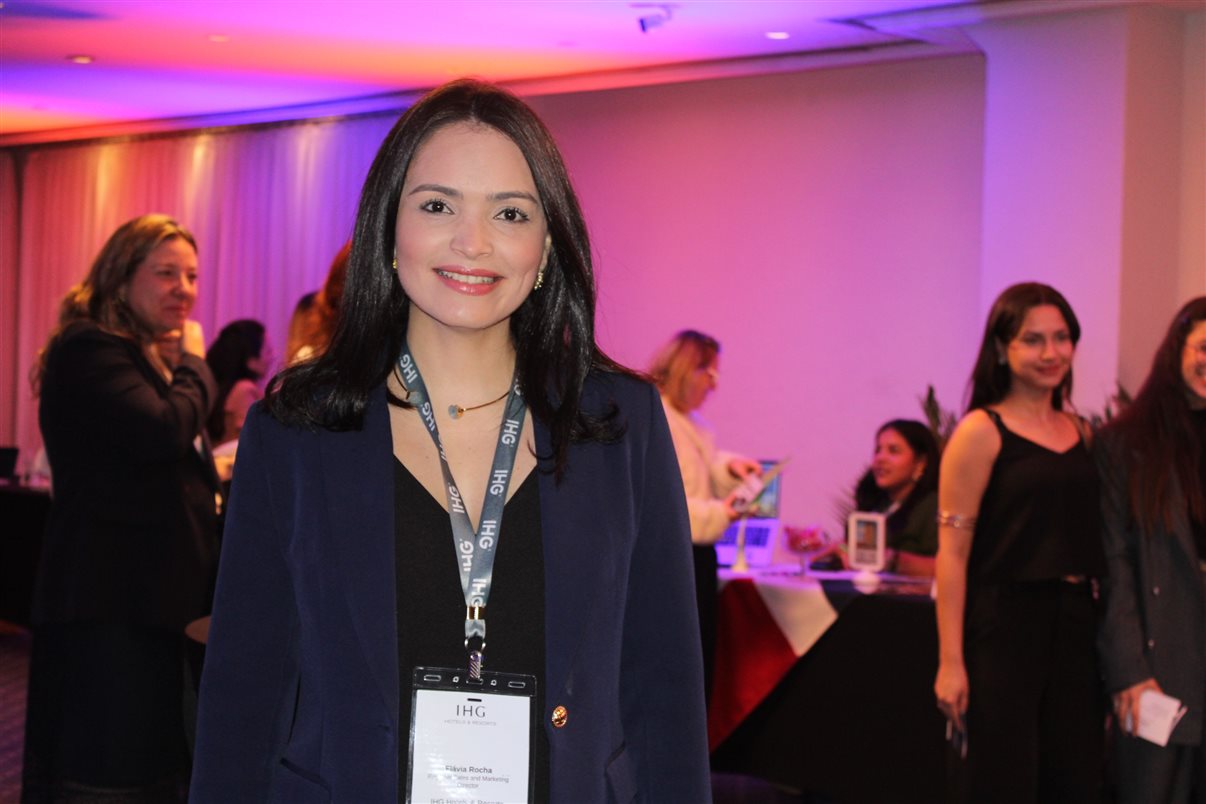 Flavia Rocha, diretora regional comercial para a América do Sul da IHG