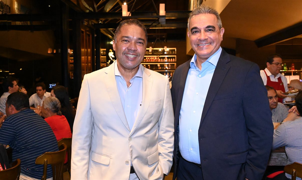 Cláudio Júnior e Breno Mesquita, da BBC Eventos