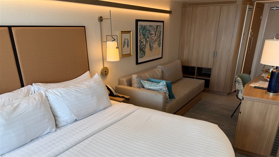 Cabine externa com varanda