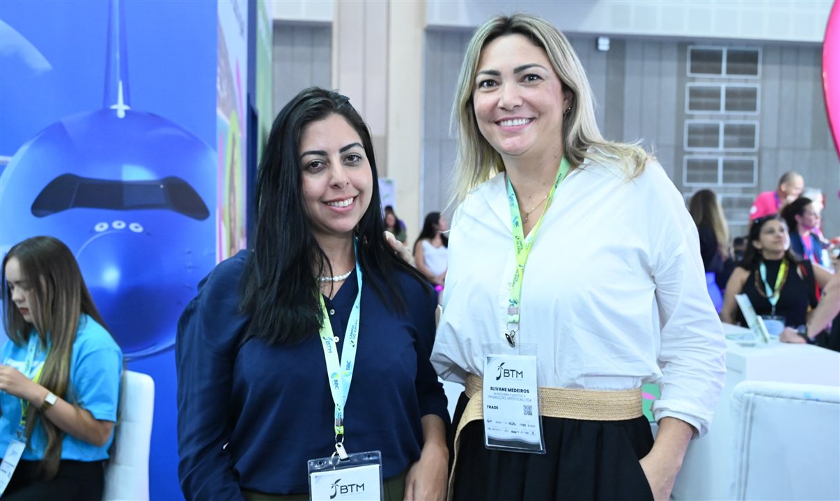 Tamara Colares, da Viaje com T&C, e Elivane Medeiros, da In Novarh