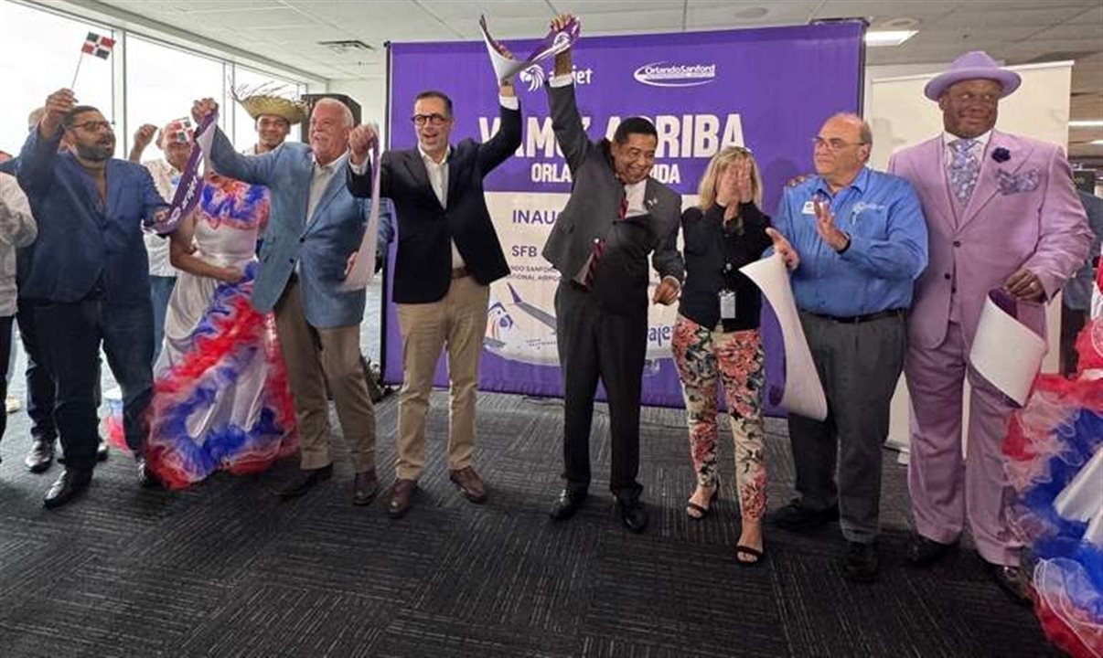 Inauguração da rota Punta Cana-Orlando Sanford da Arajet