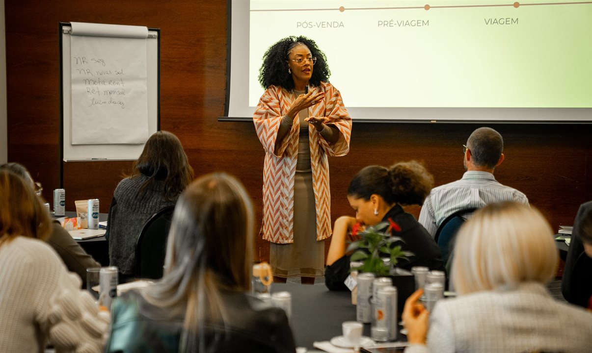 Rogéria Pinheiro em mais um curso sobre Turismo Premium