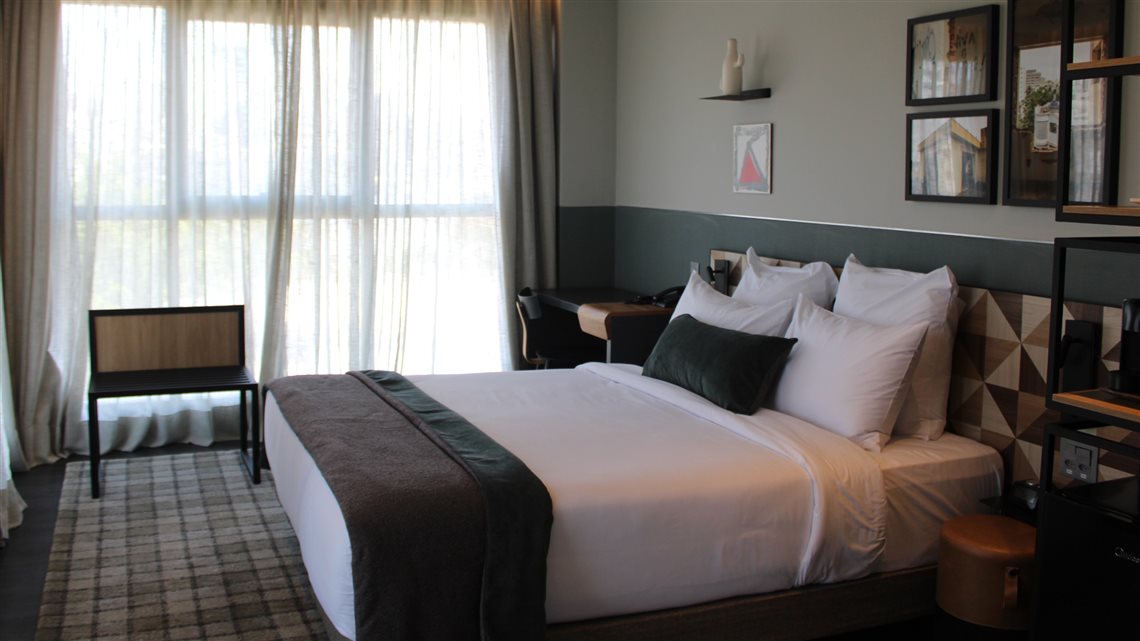 Apartamento Max Balcony é a categoria mais alta no Tribe Belo Horizonte