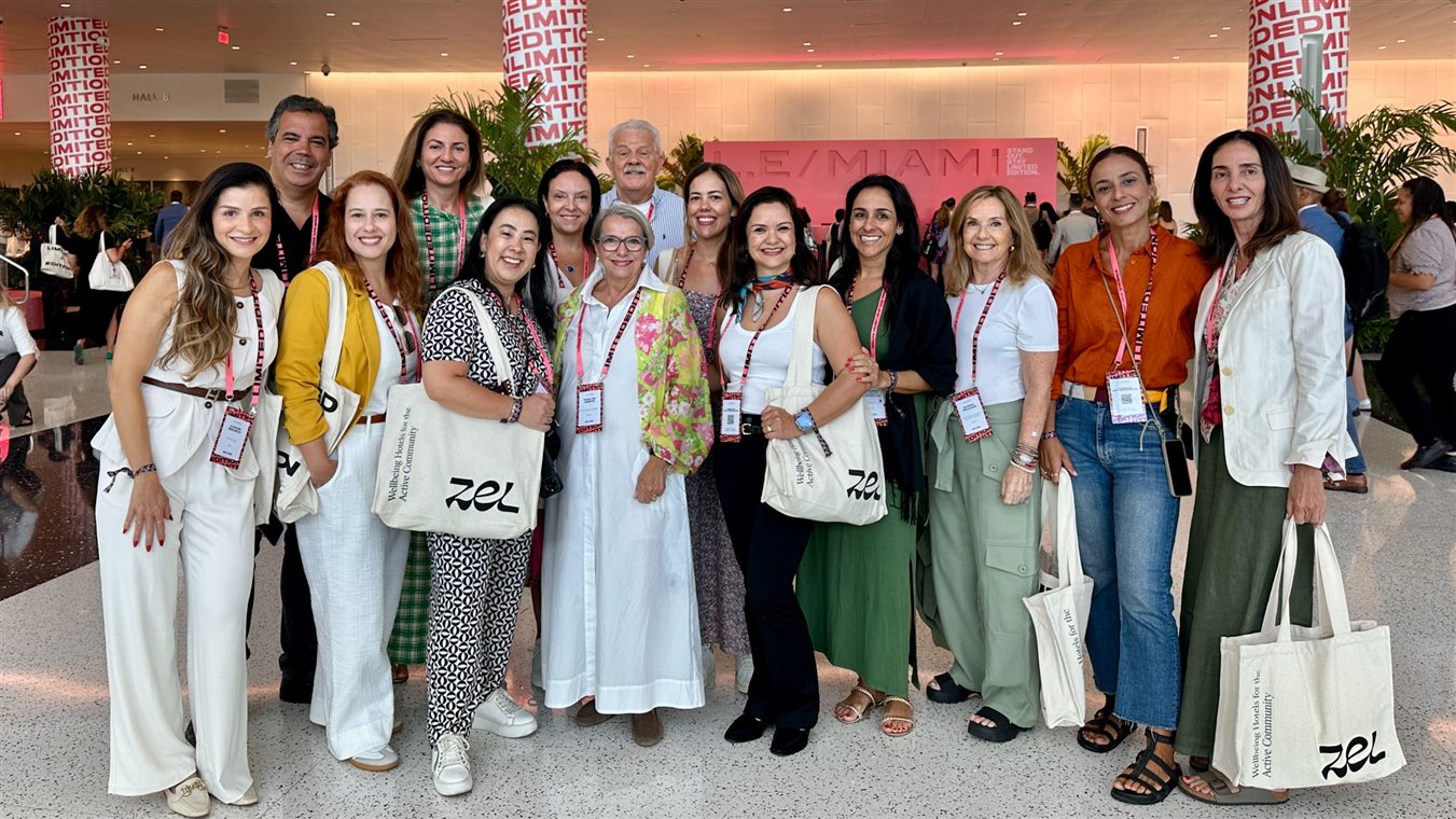 Parte dos agentes e operadores brasileiros que vão à Le Miami em busca das principais novidades do Turismo de luxo