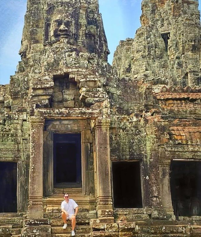 Maurice Padovani, sócio-diretor da Primetour, em viagem ao Camboja que inspirou uma das matérias de capa da sexta edição da Luxury Travel by Primetour