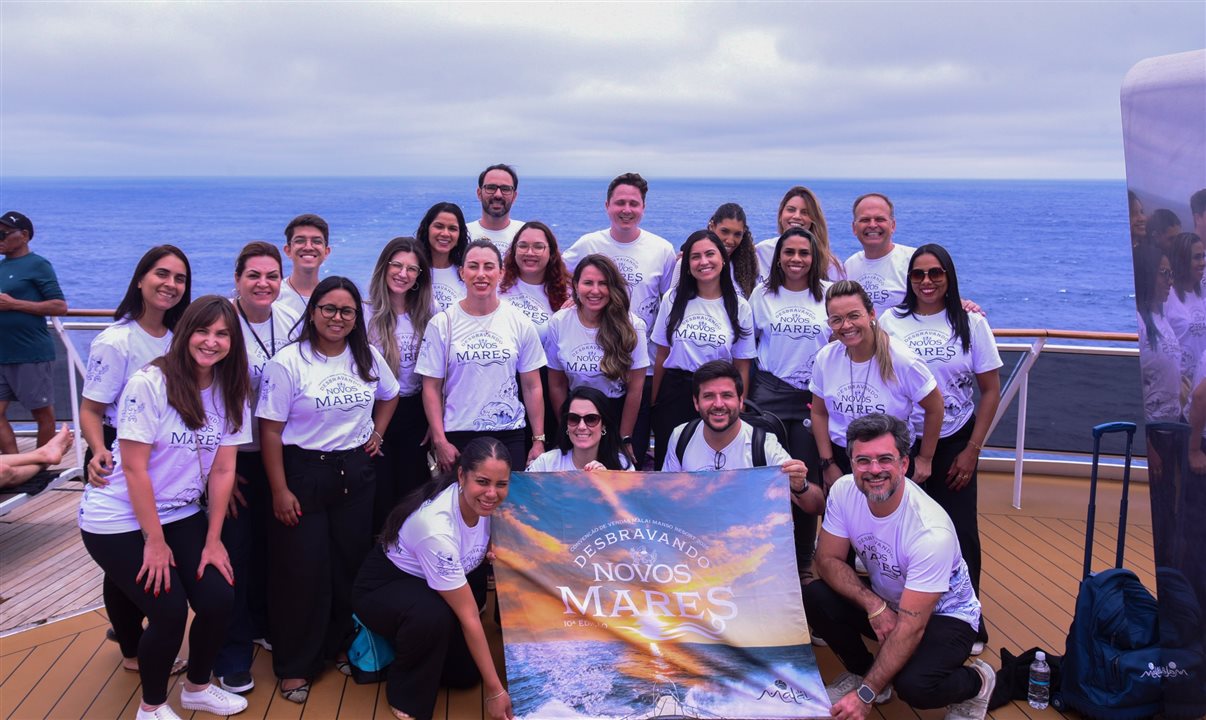 O time comercial do Malai Manso participou de uma convenção interna para alinhar os próximos passos e algumas estratégias