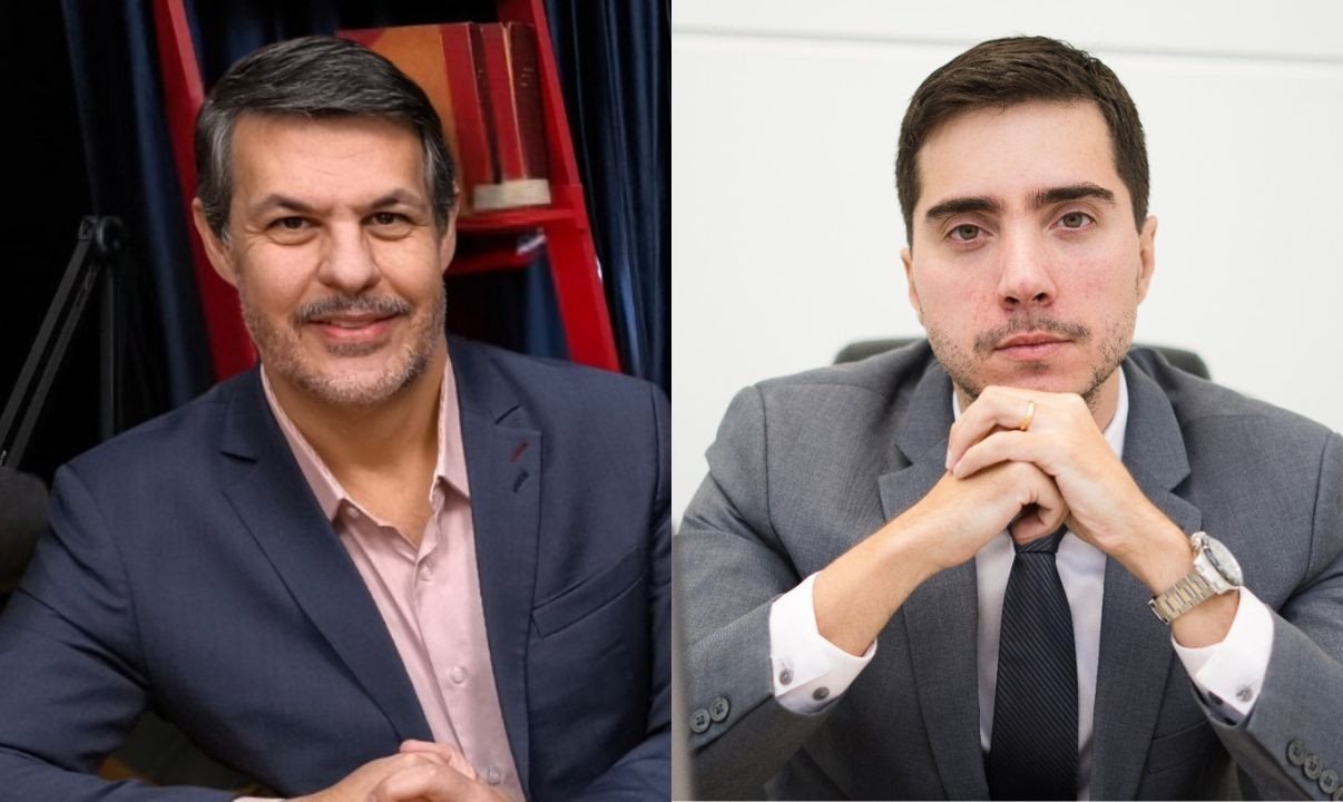 Marco Antonio Araujo Jr, advogado especialista em Direito do Consumidor e presidente da Comissão Especial de Direito do Turismo, Mídia e Entretenimento do Conselho Federal da OAB, e Rodrigo Alvim, advogado atuante na defesa dos Direitos dos Passageiros Aéreos