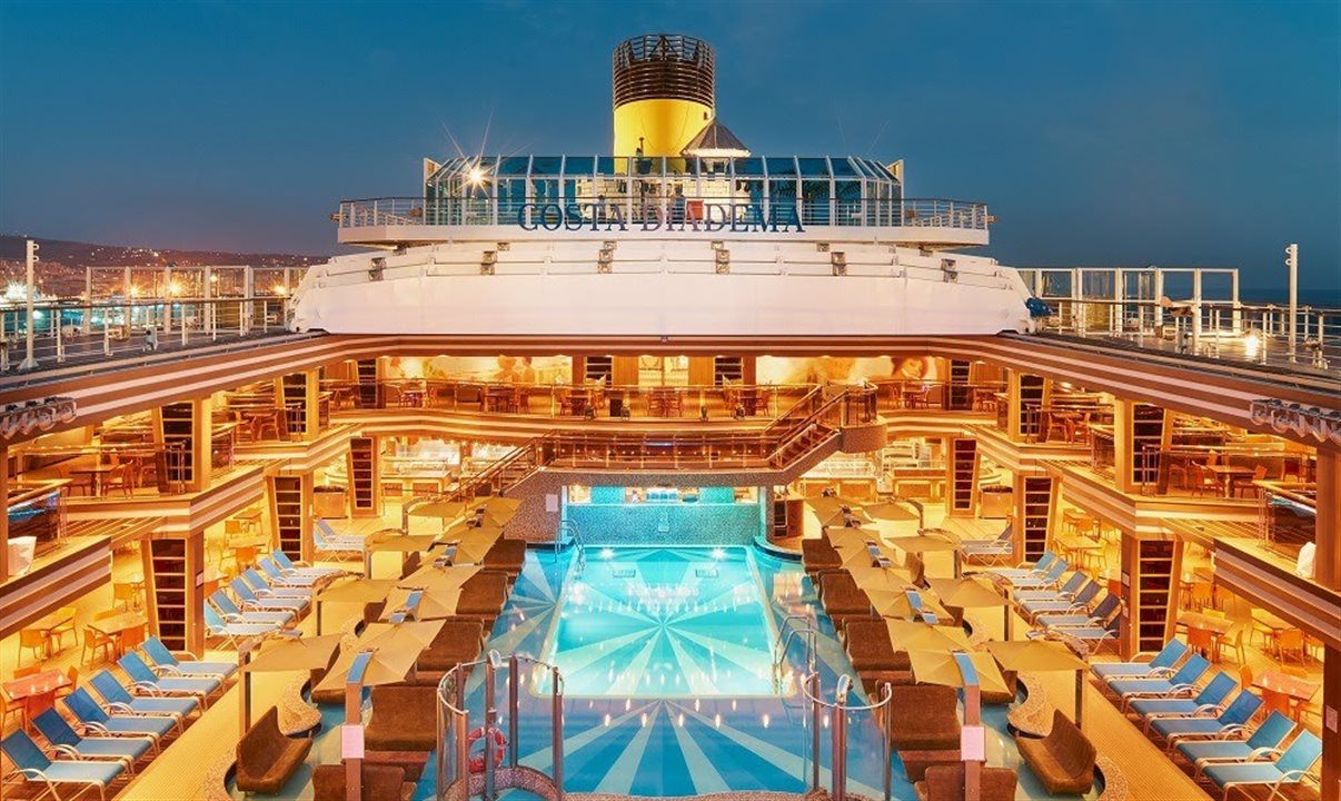 Costa Diadema fará cruzeiros pelo Brasil, contemplados pela campanha