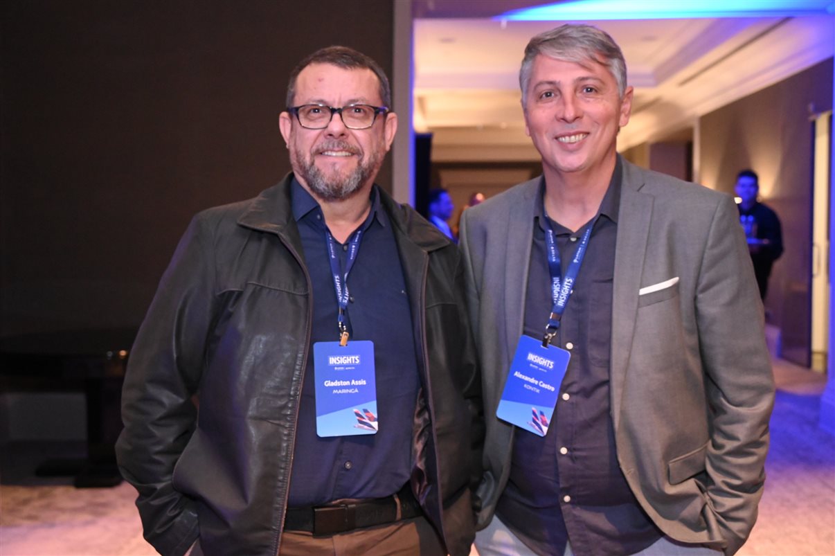 Ricardo Oliveira e Luciano Macagno, da Delta 