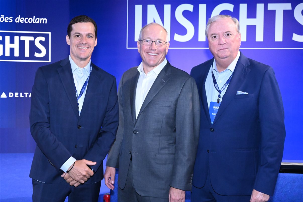 Ricardo Oliveira e Luciano Macagno, da Delta 