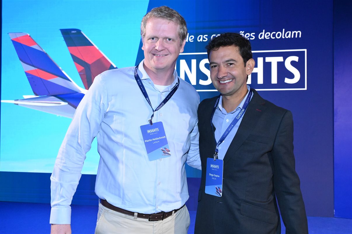 Ricardo Oliveira e Luciano Macagno, da Delta 