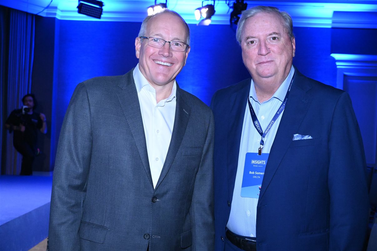 Ricardo Oliveira e Luciano Macagno, da Delta 