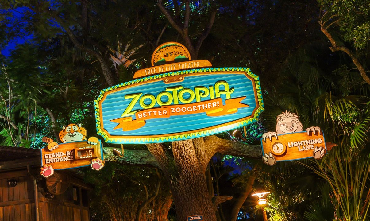 Entrada do novo show