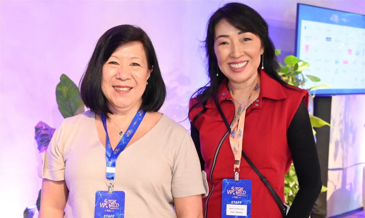 Leila Minatogawa e Marta Shinozaki, da TGK Travel