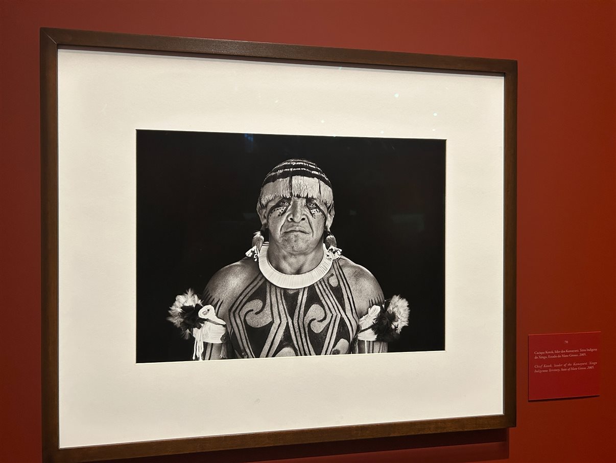 Exposição traz o olhar do fotógrafo diante das comunidades indígenas