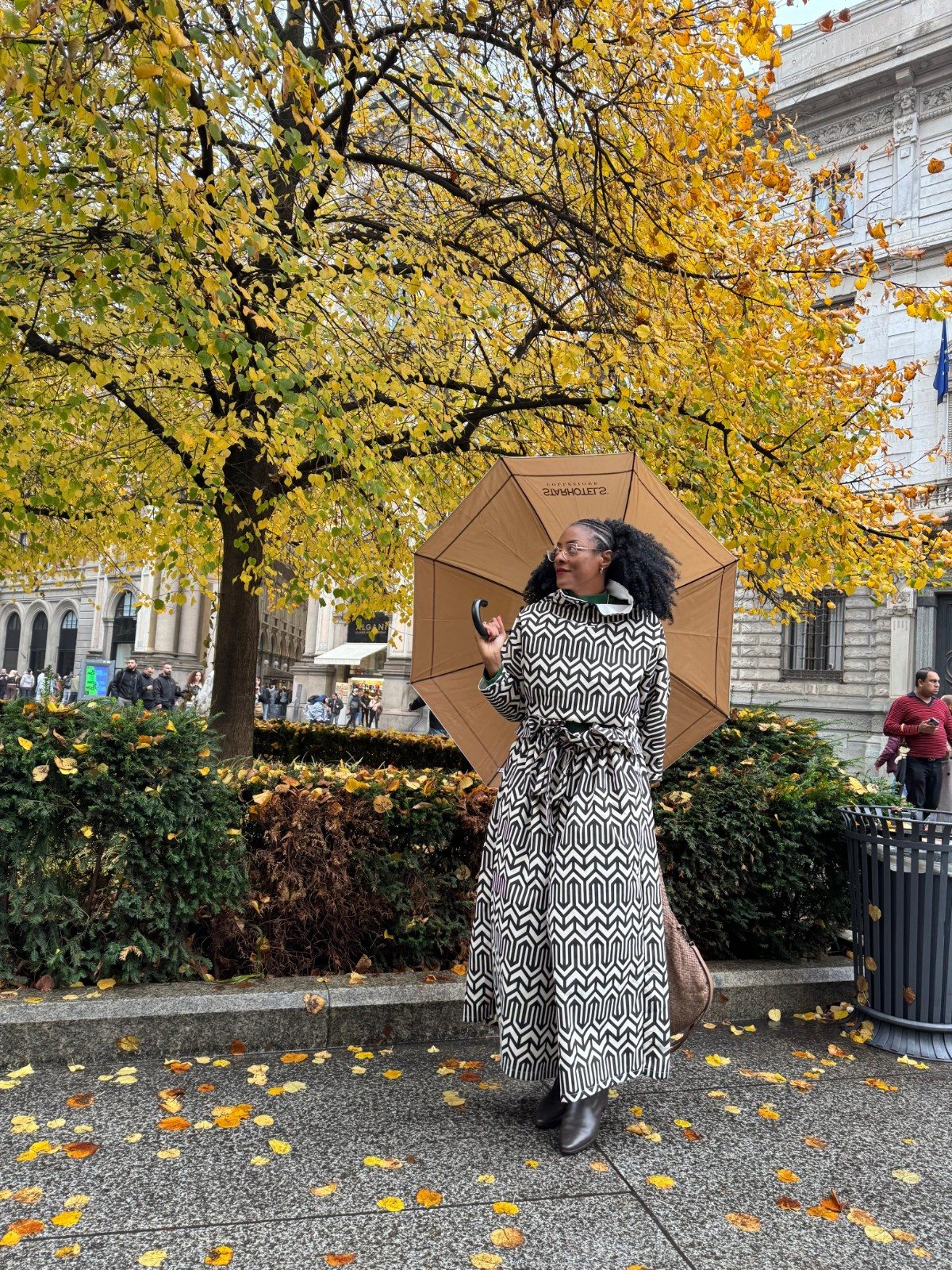 A mentora de Turismo Rogéria Pinheiro na Itália