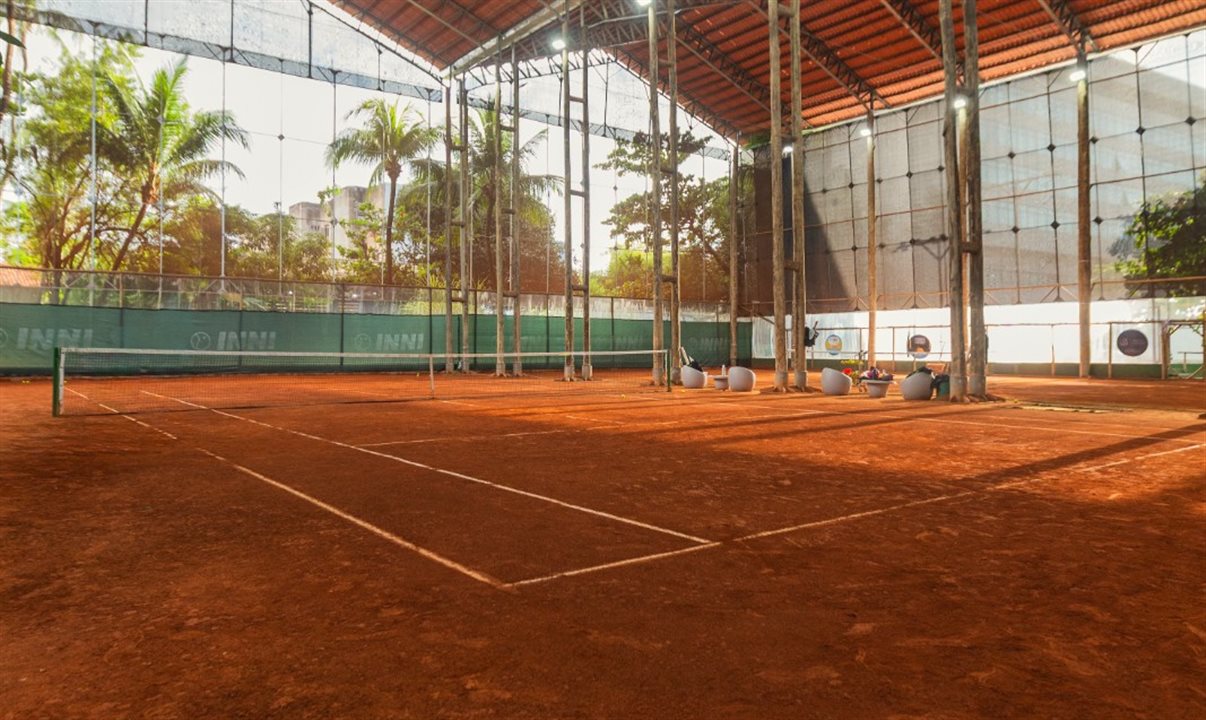 Quadra de tênis do Ritz Lagoa da Anta