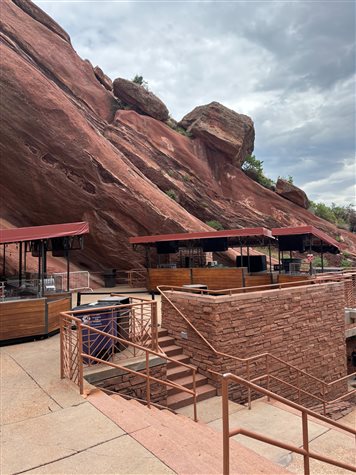 Áreas comuns do anfiteatro