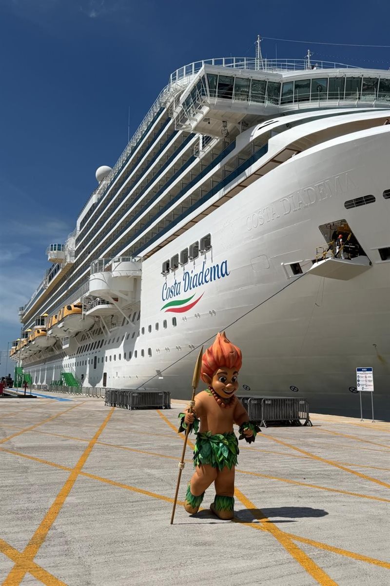 O Terminal Portuário de Outeiro, que recebeu as embarcações, passou por obras de requalificação entregues no último sábado (1º)