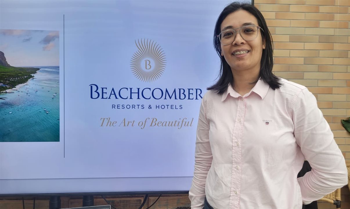 Clyanne Ah Youne, gerente de Vendas da Beachcomber Hotels & Resorts