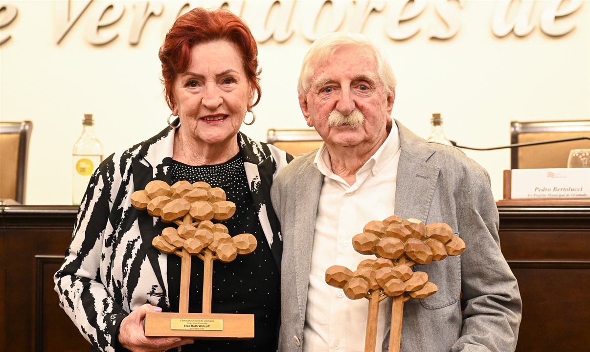 Elza Ruth Wolkoff e Clécio Gobbi