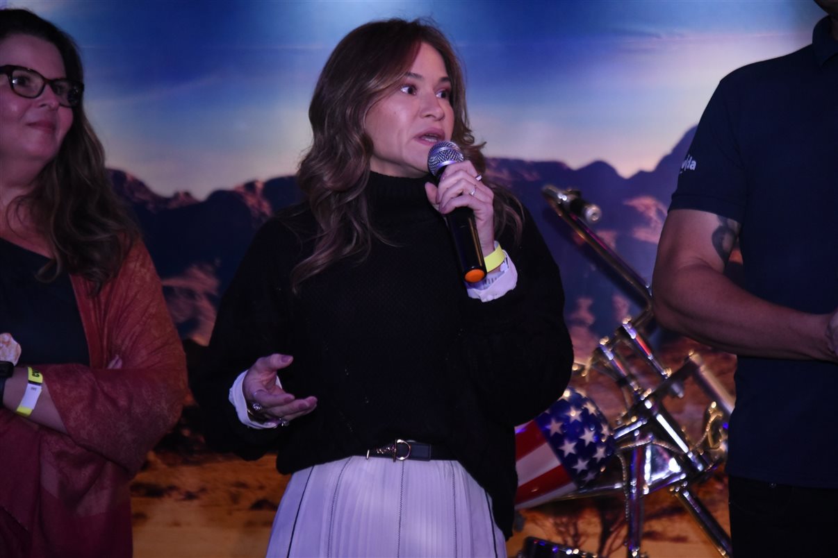 Marilia Herrmann, secretária-adjunta do Turismo de Alagoas, em evento em parceria com a CVC Corp