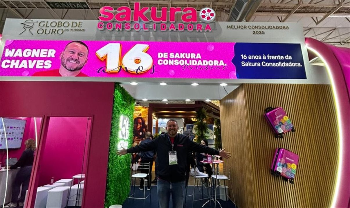 Wagner Chaves comemora 16 anos de Sakura