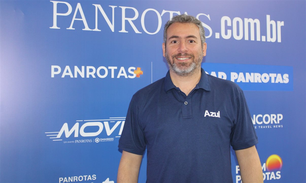 Ricardo Bezerra, gerente comercial da Azul Linhas Aéreas