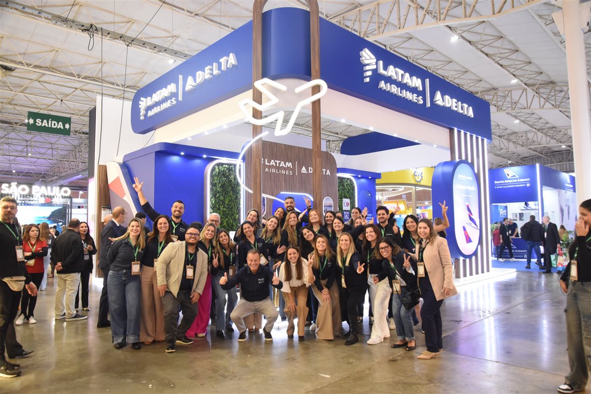 Latam e Delta juntas no Festuris 2025