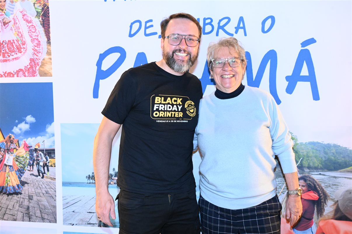 Roberto Sanches e Ana Maria Berto, diretor e CEO da Orinter, respectivamente