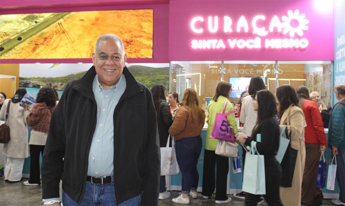 Hugo Clarinda, diretor do Curaçao Tourism Board