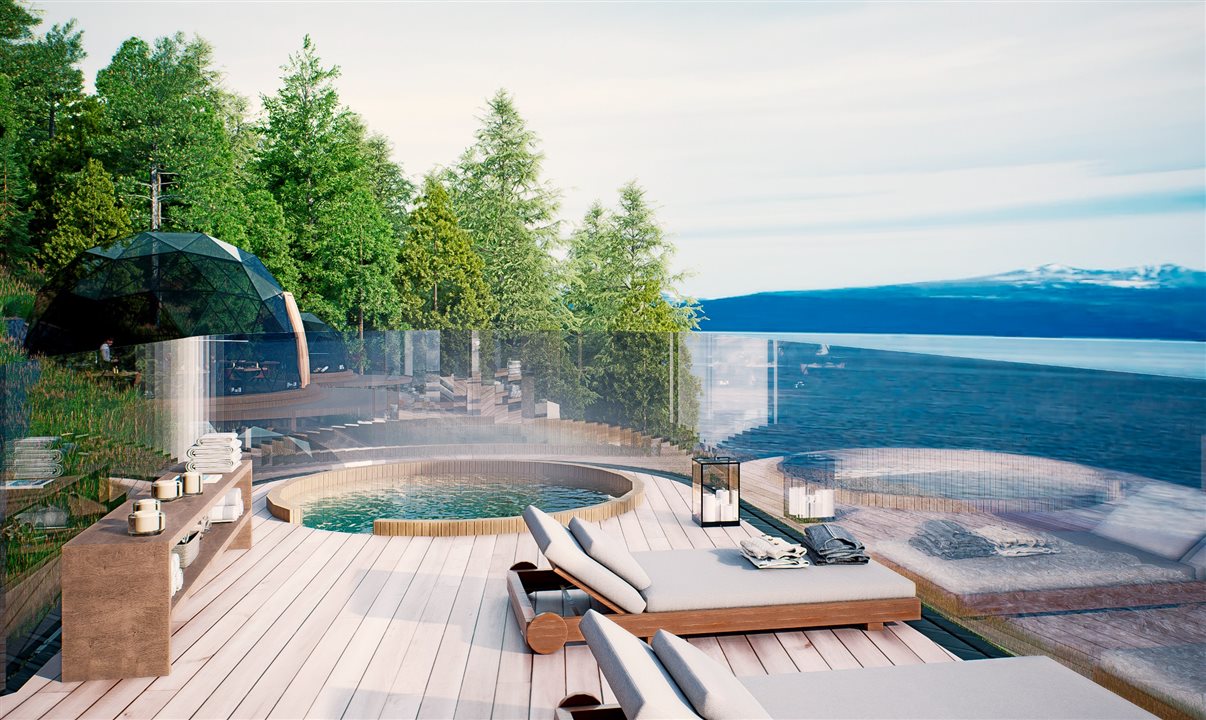 Área de spa do Anantara Ushuaia Patagonia Resort